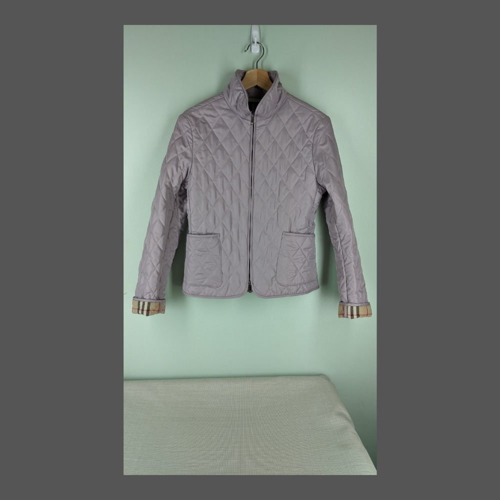 Womens Burberry Quilted Jacket